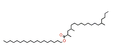 Octadecyl 2,4,14-trimethyloctadecanoate